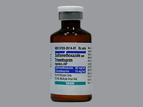 sulfamethoxazole 400 mg-trimethoprim 80 mg/5 mL intravenous solution