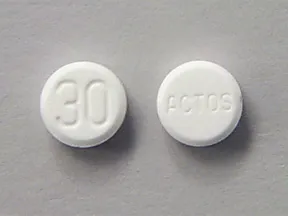 Actos 30 mg tablet