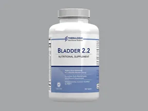 Bladder 2.2  200 mcg-5 mg-250 mcg tablet