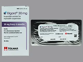 Eligard 30 mg (4 month) subcutaneous syringe