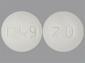 olmesartan 20 mg tablet