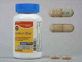 psyllium husk 0.52 gram capsule