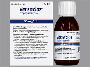 Versacloz 50 mg/mL oral suspension