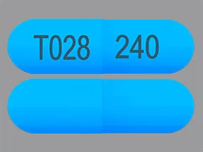 diltiazem CD 240 mg capsule,extended release 24 hr