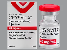 Crysvita 20 mg/mL subcutaneous solution