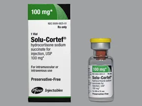 Solu-Cortef 100 mg solution for injection