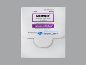 Genotropin MiniQuick 1 mg/0.25 mL subcutaneous syringe