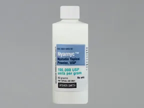 Nyamyc 100,000 unit/gram topical powder