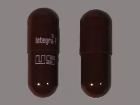 Integra F 125 mg-1 mg-40 mg-3 mg capsule