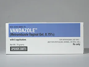 Vandazole 0.75 % (37.5 mg/5 gram) vaginal gel