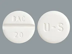 baclofen 20 mg tablet