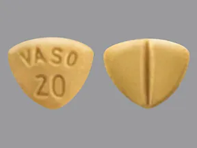 Vasotec 20 mg tablet