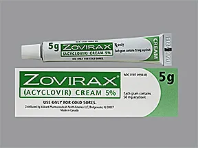 Zovirax 5 % topical cream