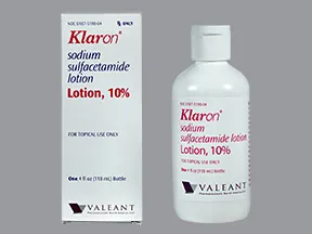 Klaron 10 % lotion (suspension)