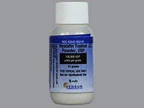 nystatin 100,000 unit/gram topical powder