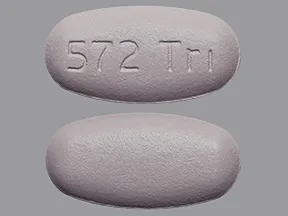 Triumeq 600 mg-50 mg-300 mg tablet