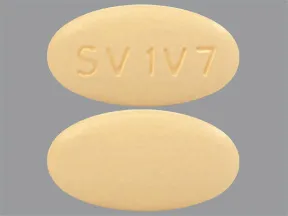 Rukobia 600 mg tablet,extended release
