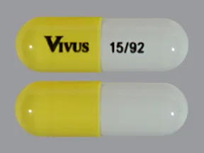 Qsymia 15 mg-92 mg capsule, extended release