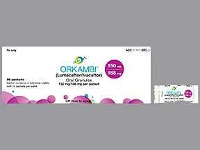 Orkambi 150 mg-188 mg oral granules in packet