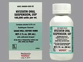 nystatin swish and swallow dosage oral thrush