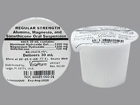 aluminum-mag hydroxide-simethicone 200 mg-200 mg-20 mg/5 mL oral susp