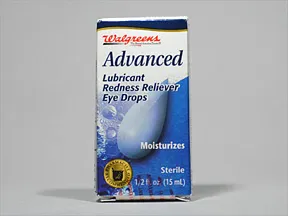 Lubricant Redness Reliever 0.05 %-1 % eye drops