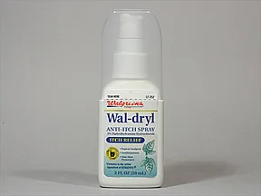 Wal-Dryl (diphenhydramine) 2 % topical spray