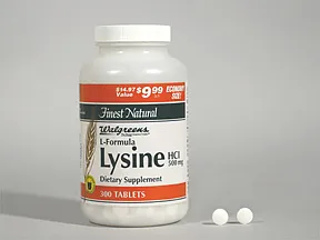 lysine 500 mg tablet