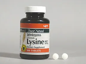 lysine 500 mg tablet