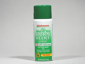 Burn Relief with Aloe 0.5 % topical spray