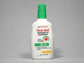 First Aid Antiseptic (lidoc-benzalk) 2.5 %-0.13 % topical pump spray