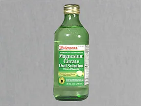 magnesium citrate oral solution