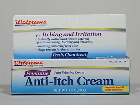 Anti-Itch Vaginal (benzocaine-resorcinol) 5 %-2 % topical cream
