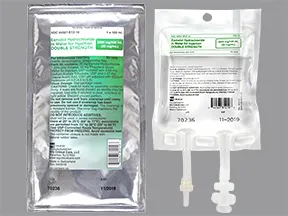 esmolol 2,000 mg/100 mL (20 mg/mL) in sterile water intravenous soln