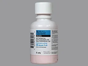 erythromycin ethylsuccinate 200 mg/5 mL oral powder for suspension
