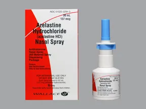 azelastine nasal spray drug interactions