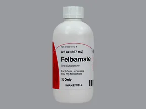 felbamate 600 mg/5 mL oral suspension