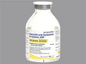 piperacillin-tazobactam 40.5 gram intravenous solution