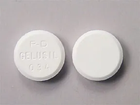 Gelusil Antacid and Anti-Gas 200 mg-200 mg-25 mg chewable tablet