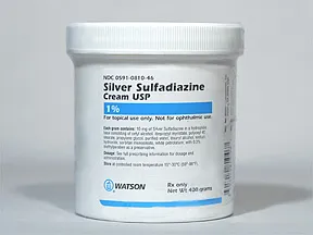 silver sulfadiazine cream poison ivy