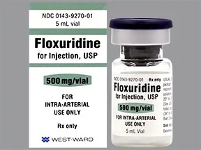 floxuridine 0.5 gram solution for injection