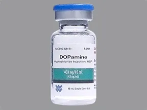 dopamine 400 mg/10 mL (40 mg/mL) intravenous solution