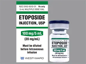 etoposide 20 mg/mL intravenous solution