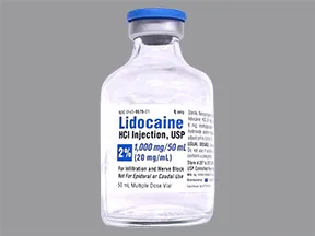 lidocaine HCl 20 mg/mL (2 %) injection solution