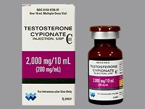 Testosterone drug interactions