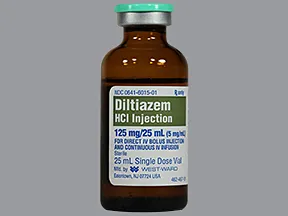 diltiazem 5 mg/mL intravenous solution