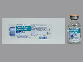 famotidine 10 mg/mL intravenous solution