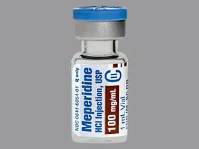 meperidine (PF) 100 mg/mL injection solution