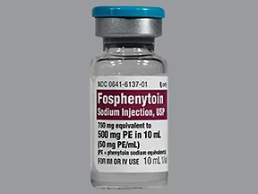 fosphenytoin 500 mg PE/10 mL injection solution