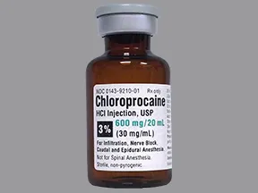 chloroprocaine (PF) 30 mg/mL (3 %) injection solution